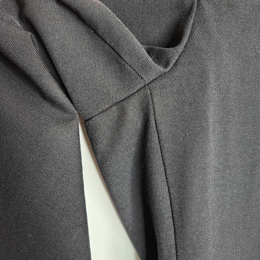 Aritzia Babaton Agency Cropped Pant Black City Wool Size 10 - Picture 6 of 15